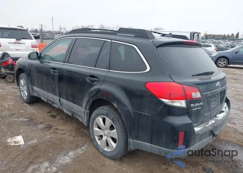 2011 Subaru Outback 2.5I Premium from USA, damaged, VIN 4S4BRBFC3B3342406